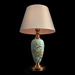 Настольная лампа голубая с изображением птиц Slip Away варинант исполнения - 4 | Loft Concept в Костроме