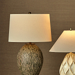 Настольная лампа с текстурным узором Movement of Smooth Lines варинант исполнения - 4 | Loft Concept в Костроме