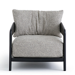 Кресло с каркасом из массива ясеня Deniaud Ash Grey Armchair варинант исполнения - 8 | Loft Concept в Костроме