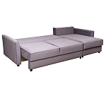 Диван трехместный раскладной Giorgio Sofa серый варинант исполнения - 4 | Loft Concept в Костроме