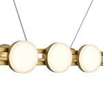 Люстра овальная с круглыми светодиодными источниками света Maxine Light варинант исполнения - 6 | Loft Concept в Костроме