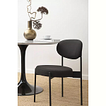 Стул мягкий Alfie Chair черный варинант исполнения - 7 | Loft Concept в Костроме