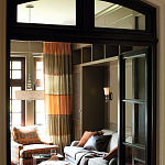 Люстра подвесная с белым тканевым цилиндрическим абажуром и декоративными шарами Hinkley варинант исполнения - 3 | Loft Concept в Костроме