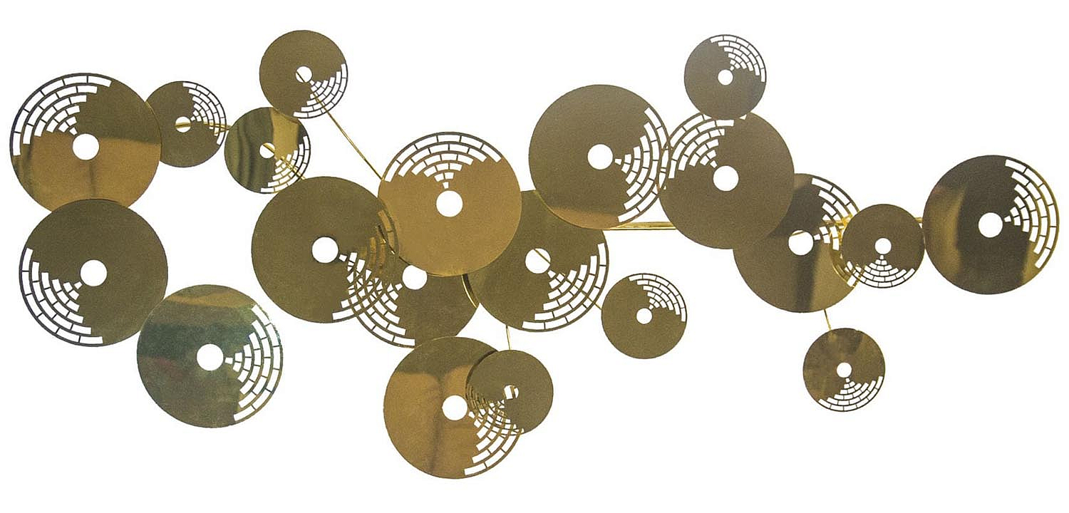 Арт-объект Metal Plates ART gold Арт-объект Metal Plates ART gold - Loft-Concept в Костроме