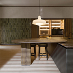 Кухонный гарнитур из натурального камня и дерева INTERSECTION Dada Engenereed Kitchen варинант исполнения - 8 | Loft Concept в Костроме