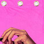 Штора Seletti Lipstick Pink варинант исполнения - 1 | Loft Concept в Костроме