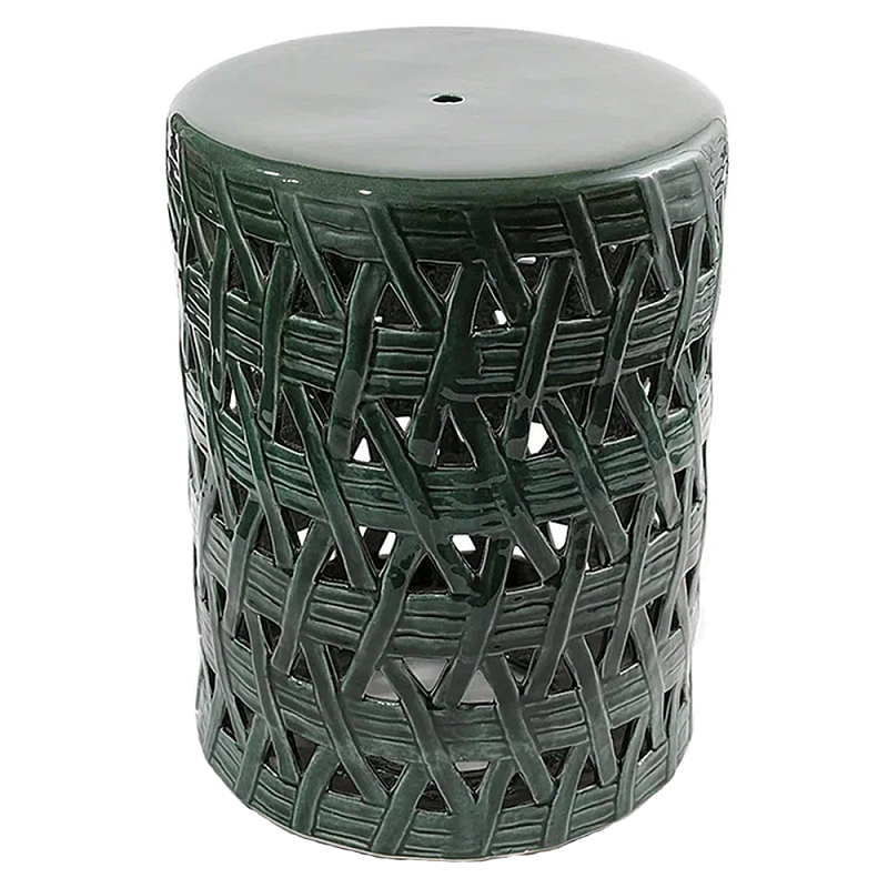 Керамический табурет Ceramic Chair Green Зеленый Керамический табурет Ceramic Chair Green Зеленый в Костроме | Loft Concept