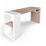 Письменный стол прямоугольный с полочкой под столешницей EcoComb варинант исполнения - 1 | Loft Concept в Костроме