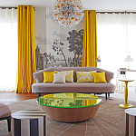 Обои ручная роспись Views of Italy Charvet варинант исполнения - 2 | Loft Concept в Костроме