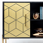 Комод с фасадом цвета латуни Moderare варинант исполнения - 5 | Loft Concept в Костроме