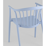 Стул Campo пластик голубой варинант исполнения - 3 | Loft Concept в Костроме