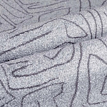 Мебельная ткань Букле серый цвет 140 см T3-10 варинант исполнения - 1 | Loft Concept в Костроме