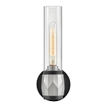 Бра для ванных комнат с прозрачным стеклянным плафоном в форме цилиндра Hinkley варинант исполнения - 4 | Loft Concept в Костроме