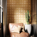 Гипсовая 3D панель с принтографией PM-103 варинант исполнения - 4 | Loft Concept в Костроме