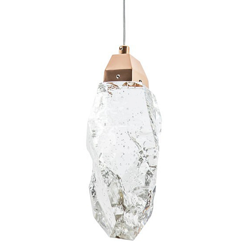 Подвесной светильник Soar Hanging Lamp Gold Transparent Прозрачный Прозрачный Золотой Подвесной светильник Soar Hanging Lamp Gold Transparent Прозрачный Прозрачный Золотой в Костроме | Loft Concept