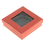 Зеркало карманное двухстороннее круглое из натурального камня Серафинит в подарочной упаковке Gold Stone Mirrors варинант исполнения - 4 | Loft Concept в Костроме