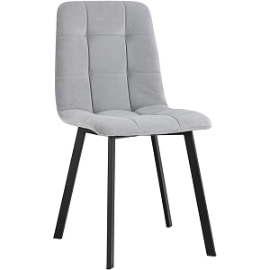 Стул NANCY S Chair Светло-Серый велюр