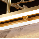 Люстра прямоугольная из фактурного стекла Chandelier Beam варинант исполнения - 9 | Loft Concept в Костроме