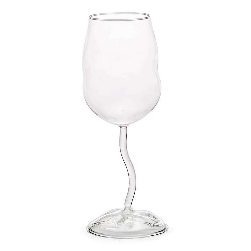 Бокал Seletti Wine Glass h.24 Прозрачное Стекло Бокал Seletti Wine Glass h.24 Прозрачное Стекло в Костроме | Loft Concept