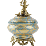 Фарфоровая шкатулка Birds with an angel варинант исполнения - 1 | Loft Concept в Костроме