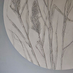 Ботаническое панно Тростник 1 варинант исполнения - 2 | Loft Concept в Костроме