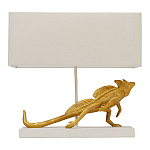 Настольная лампа Золотая Игуана варинант исполнения - 1 | Loft Concept в Костроме