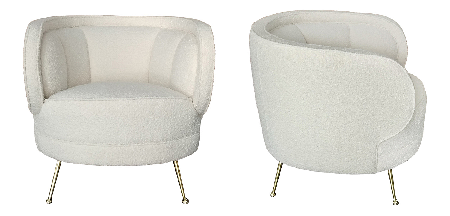 Кресло Boucle Teana Armchair Кресло Boucle Teana Armchair - Loft-Concept в Костроме