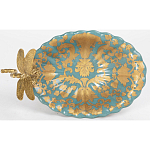 Фарфоровая чаша Золотая стрекоза Marlo Turi варинант исполнения - 3 | Loft Concept в Костроме