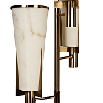 Торшер на три лампы с расцветкой под мрамор на матовом металлическом основании Elegant Classic Light варинант исполнения - 2 | Loft Concept в Костроме