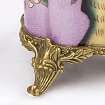 Декоративная ваза из фарфора с бронзовыми вставками Eden Garden варинант исполнения - 4 | Loft Concept в Костроме