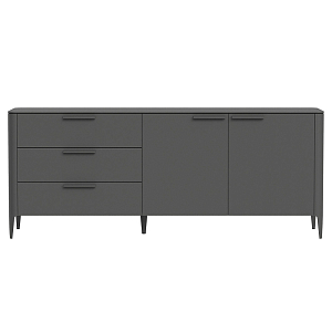 Тумба с 3-мя ящиками и 2-мя дверцами Type L 