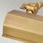 Светильник для картин с призматическим плафоном и двойными регулируемыми шарнирами Elstead Lighting варинант исполнения - 47 | Loft Concept в Костроме