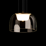 Подвесной светильник с куполообразным прозрачным стеклянным плафоном Grada Light варинант исполнения - 4 | Loft Concept в Костроме