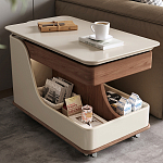 Журнальный столик передвижной с подъемной столешницей Table Trolley варинант исполнения - 1 | Loft Concept в Костроме