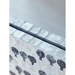 Прямоугольное зеркало с инкрустацией раковинами устриц Mother оf Pearl Facets варинант исполнения - 3 | Loft Concept в Костроме