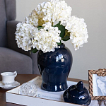 Ваза с крышкой однотонная Высота 31 см Chinoiserie Ceramics варинант исполнения - 7 | Loft Concept в Костроме