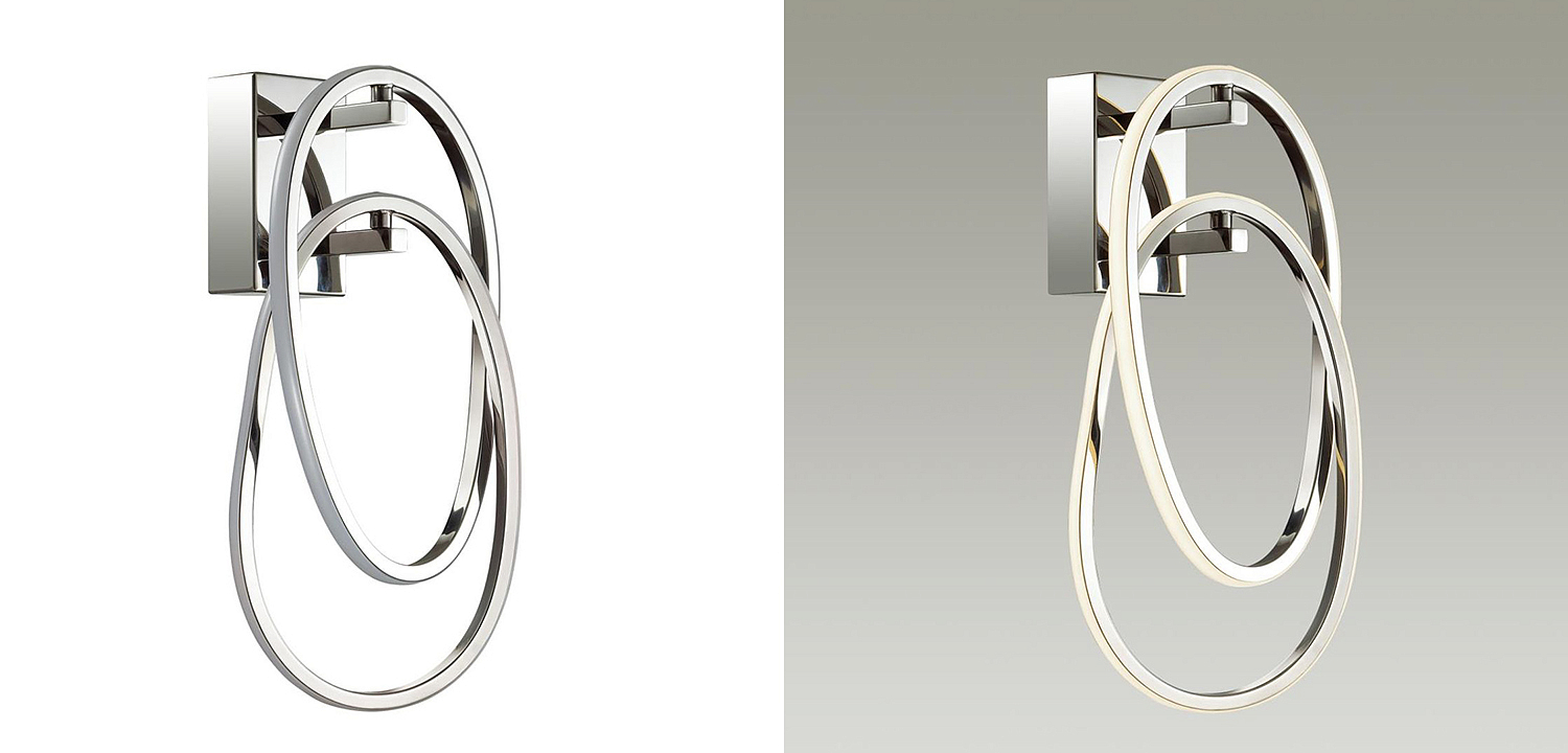 Бра 2 Chain Link Chrome Бра 2 Chain Link Chrome - Loft-Concept в Костроме