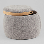 Пуф-трансформер Люкке с крышкой серый варинант исполнения - 2 | Loft Concept в Костроме