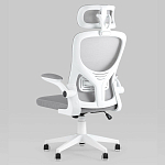 Кресло для компьютерного стола Easement Grey&White варинант исполнения - 5 | Loft Concept в Костроме