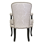 Кресло c растительным орнаментом Aubrey Classical Armchair beige jacquard варинант исполнения - 2 | Loft Concept в Костроме