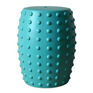 Керамический табурет Pimple Turquoise