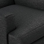 Мебельная ткань Шенилл черный цвет 138 см T4-35 варинант исполнения - 4 | Loft Concept в Костроме