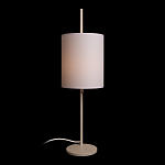 Настольная лампа с тканевым абажуром формы цилиндр Pure Cylinder варинант исполнения - 5 | Loft Concept в Костроме