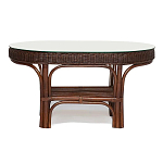 Комплект уличной мебели из ротанга Eloise коричневый варинант исполнения - 2 | Loft Concept в Костроме