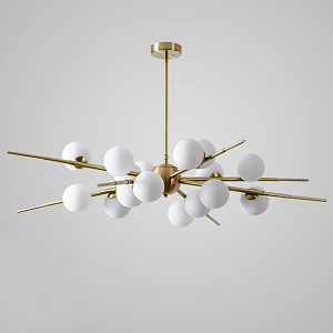 Люстра Cherry Bomb 16 balls Gold