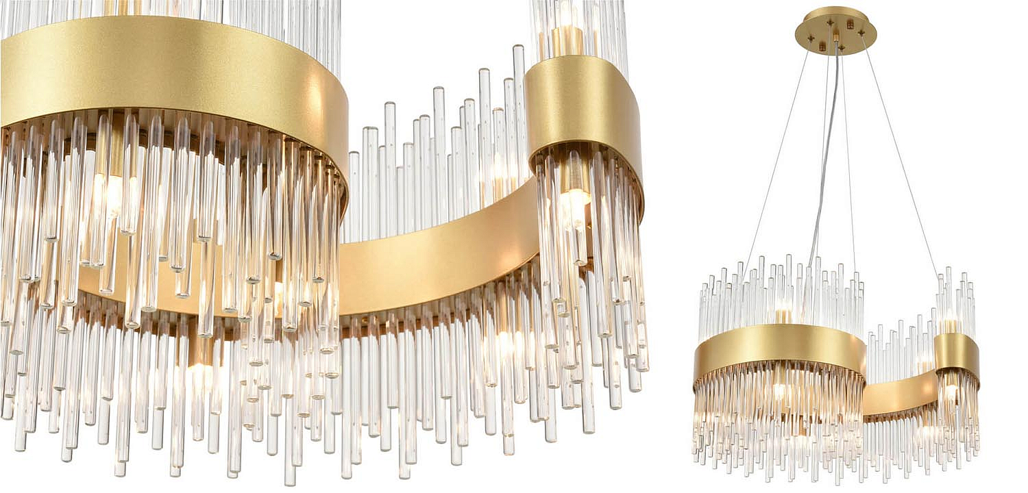 Люстра Nembus Chandelier 50 gold Люстра Nembus Chandelier 50 gold - Loft-Concept в Костроме