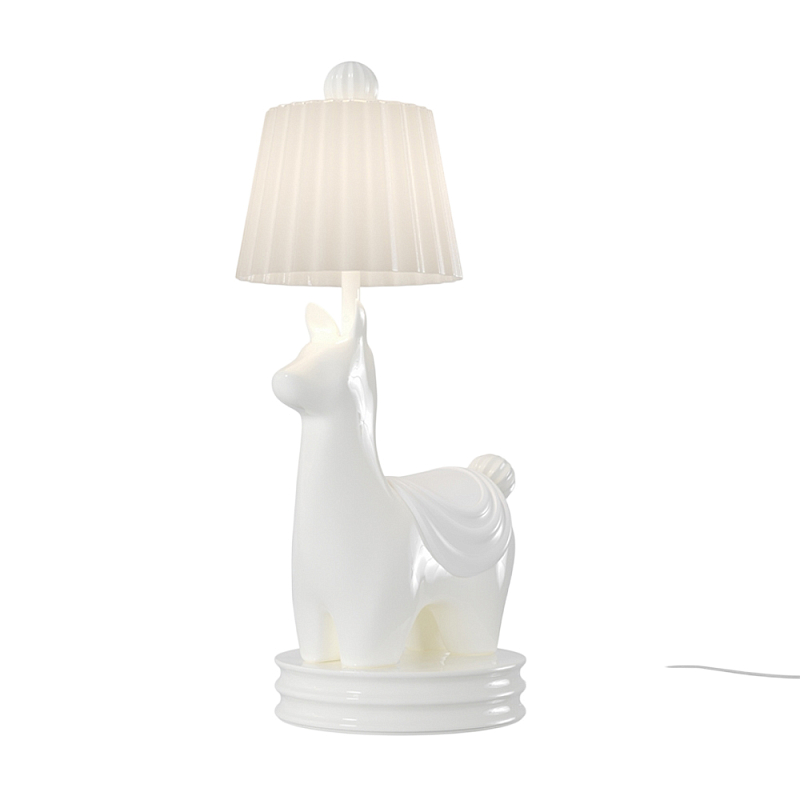 Настольный светильник Senor Alpaca 3000К 7Вт Белый в Костроме | Loft Concept 