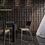 Гипсовая 3D панель с принтографией PM-26 варинант исполнения - 3 | Loft Concept в Костроме