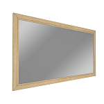 Зеркало прямоугольное с классической деревянной рамой Harper Line варинант исполнения - 2 | Loft Concept в Костроме