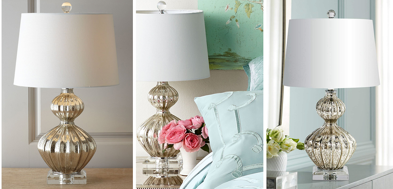 Настольная лампа Loraine Silver Table lamp Настольная лампа Loraine Silver Table lamp - Loft-Concept в Костроме